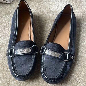 Used size 7 coach loafers